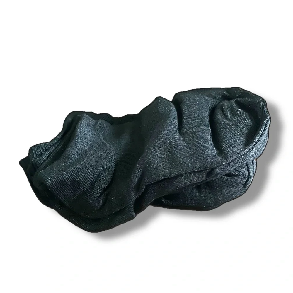 SALE! 5Pack NEW Men's Black Ankle Socks (One Size / Unisex)